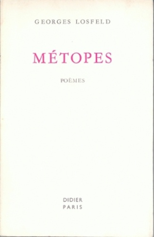 Métopes (poèmes)
