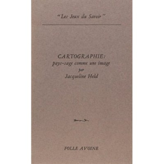 Cartographie. Pays-sage comme une image
