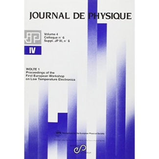 WOLTE 1 1ST PROCEEDINGS OF THE FIRST EUROPEAN WORKSHOP