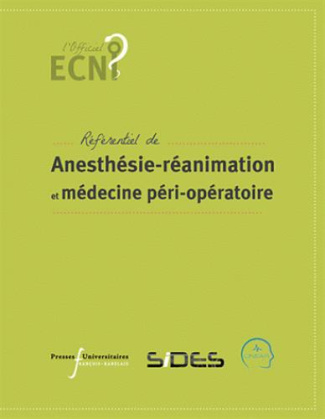 Référentiel d'anesthésie-réanimation et de médecine péri-opératoire