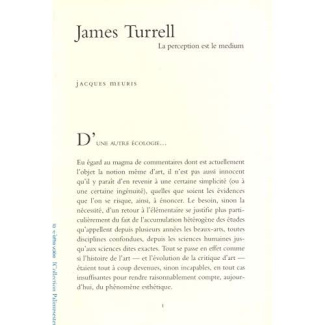 James Turrell. La perception est le médium