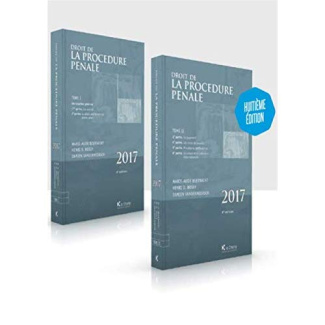 Droit de la procédure pénale 2017 ( 2 volumes) / 2 volumes