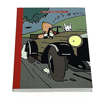 Tintin mini agenda 2018 diary