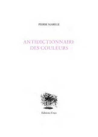 Antidictionnaire des couleurs