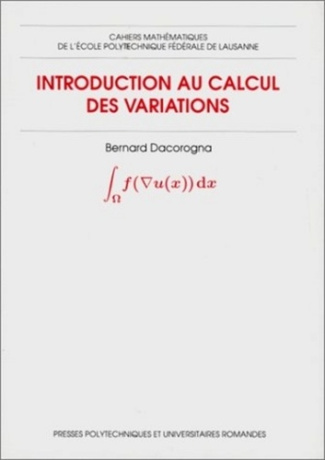 INTRODUCTION AU CALCUL DES VARIATIONS