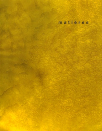 Matières N° 2/1998