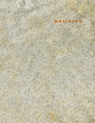 Matières N° 6/2003