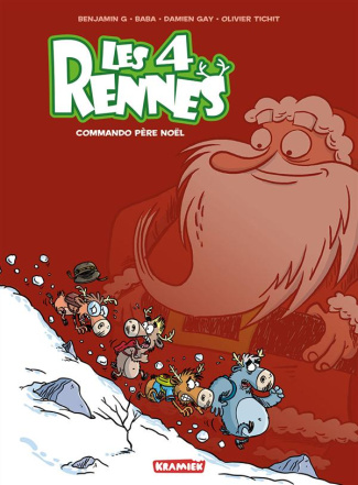 Les 4 rennes Tome 1 : Commando Père Noël