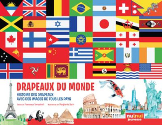Drapeaux du monde. Histoire des drapeaux, avec des images de tous les pays