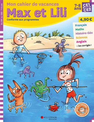 CAHIER DE VACANCES MAX ET LILI CE1/CE2