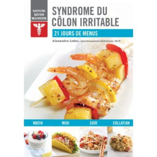 Syndrôme du colon irritable. 21 jours de menus