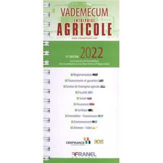 Vademecum entreprise agricole. Edition 2024