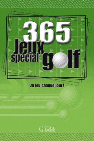 365 jeux spécial golf / Un jeu chaque jour !