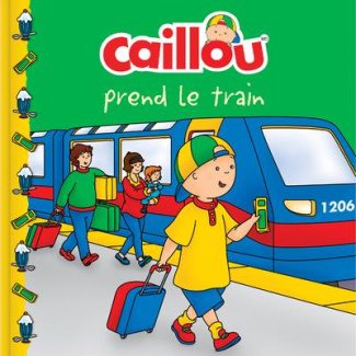 Caillou : Caillou prend le train