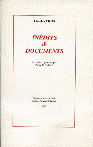 INEDITS ET DOCUMENTS