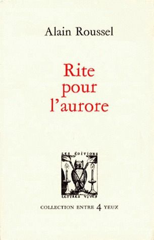 Rite pour l'aurore