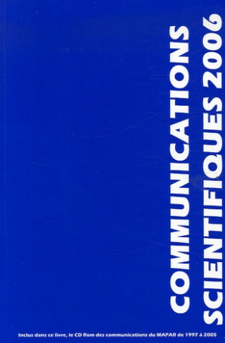 COMMUNICATIONS SCIENTIFIQUES MAPAR 2006