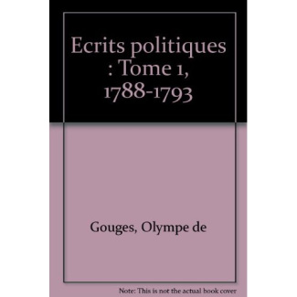 ECRITS POLITIQUES T1 1788 1791