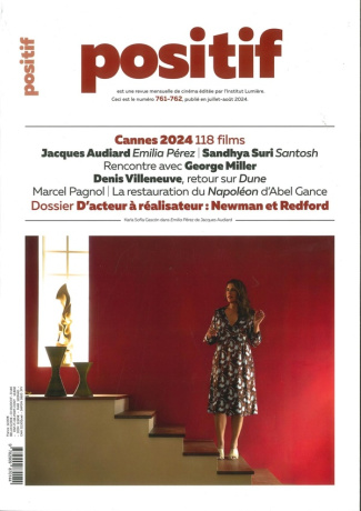Positif N° 761-762, juillet-août 2024 : D'acteur à réalisateur