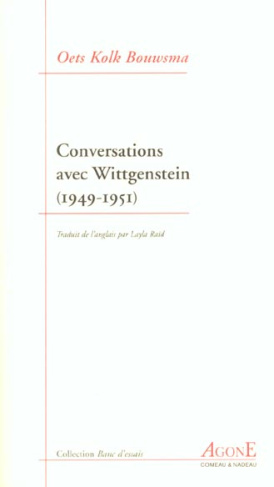 Conversations avec Wittgenstein (1949-1951)