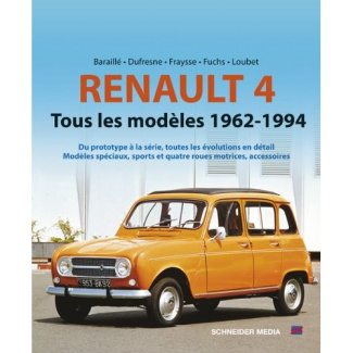 Renault 4. Tous les modèles 1961-1994