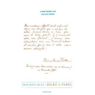Rilke à Paris