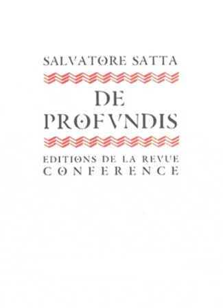 De Profundis