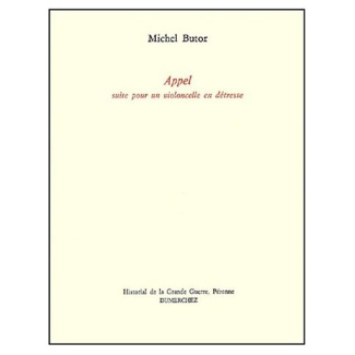 Appel. Suite pour un violoncelle en détresse