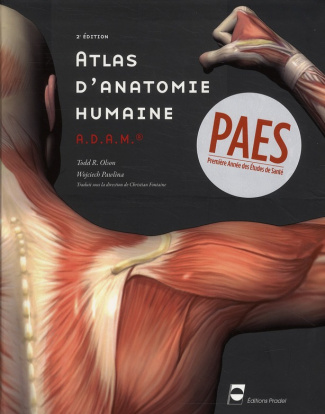 Atlas d'anatomie humaine ADAM. 2e édition