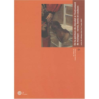 De la peinture de chevalet à l'instrument de musique, vernis, liants et couleurs