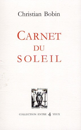 Carnet du soleil
