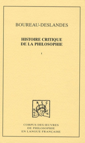 Histoire critique de la philosophie. Coffret en 2 volumes