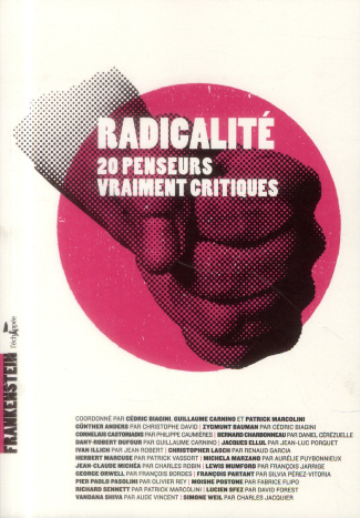 Radicalité. 20 penseurs vraiment critiques