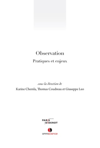 Observation. Pratiques et enjeux