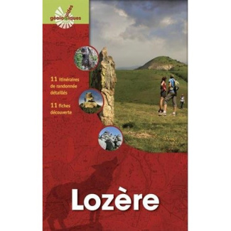 LOZERE - 11 ITINERAIRES DE RANDONNEES DETAILLEES - 14 FICHES "DECOUVERTE"