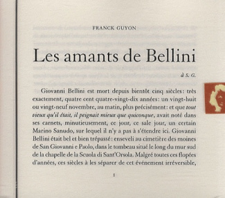 Les amants de Bellini