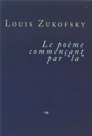 Le poème commençant par "la"