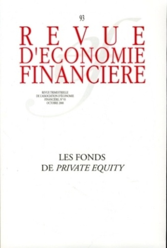 Les fonds de Private Equity - N° 93 - Octobre 2008