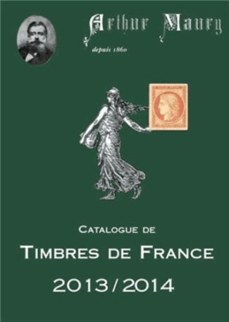 Catalogue de timbres de France 2013