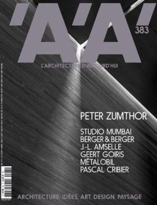 L'architecture d'aujourd'hui N° 383 : Peter Zumthor