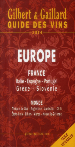 Guides des vins 2014 Europe Monde