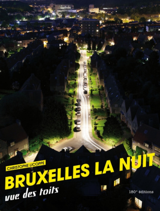 Bruxelles la nuit vue des toits