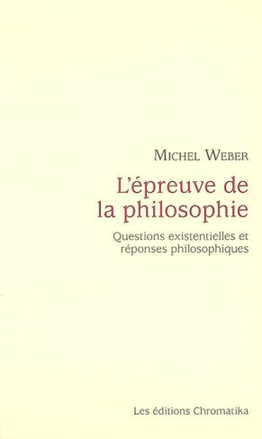 L'EPREUVE DE LA PHILOSOPHIE