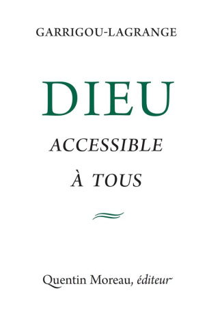 Dieu accessible à tous