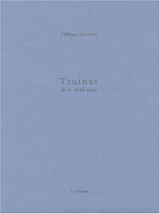 Truinas. Le 21 avril 2001