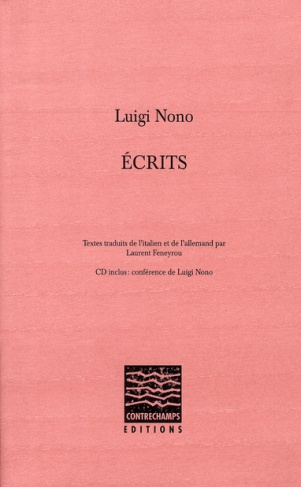 Ecrits. Avec 1 CD audio