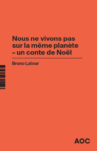 Nous ne vivons pas sur la même planète ; Un conte de Noël. Imaginer les gestes barrières contre le r