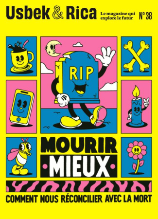 Usbek & Rica N° 38, février 2023 : Mourir mieux. Comment nous réconcilier avec la mort ? Afrofuturis