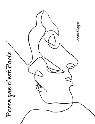 Parce que c'est paris. - recueille de recettes de cuisine francaise. - illustrations, couleur