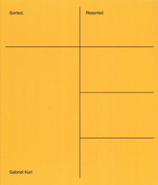 Sorted, Resorted: Gabriel Kuri. Edition français-anglais-néerlandais